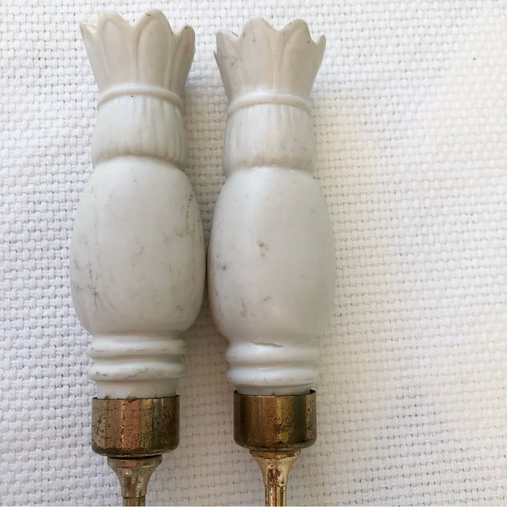 Vintage spoon and fork condiment cocktail with King tops bar set